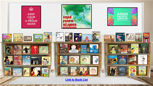 Asian Pacific Islander Heritage Month Virtual Book Room